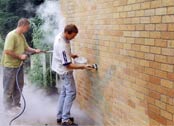 Removing graffiti